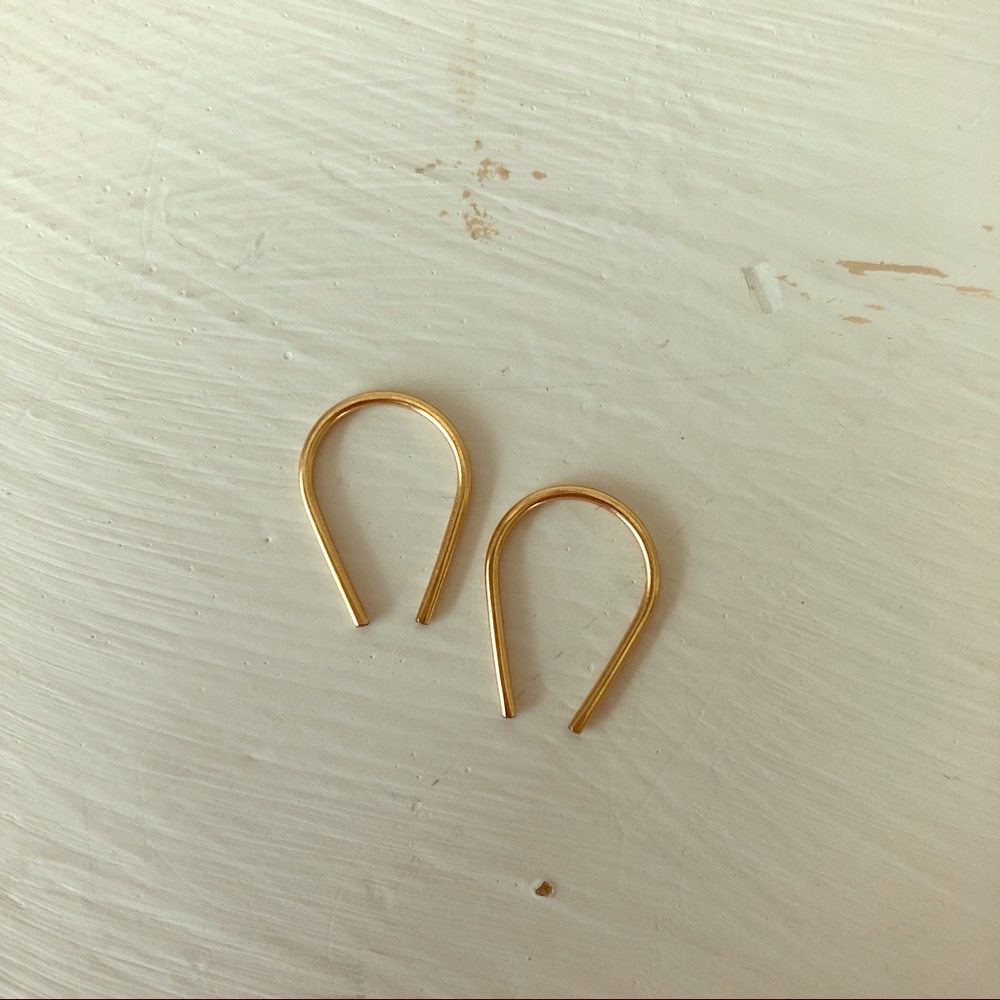 Hello Adorn horseshoe earrings